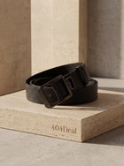 Dolce & Gabbana  Calf Leather Buckle Belt