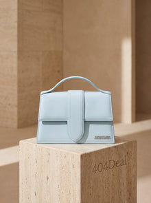 Pale blue Leather Le Grand Bambino Handbag