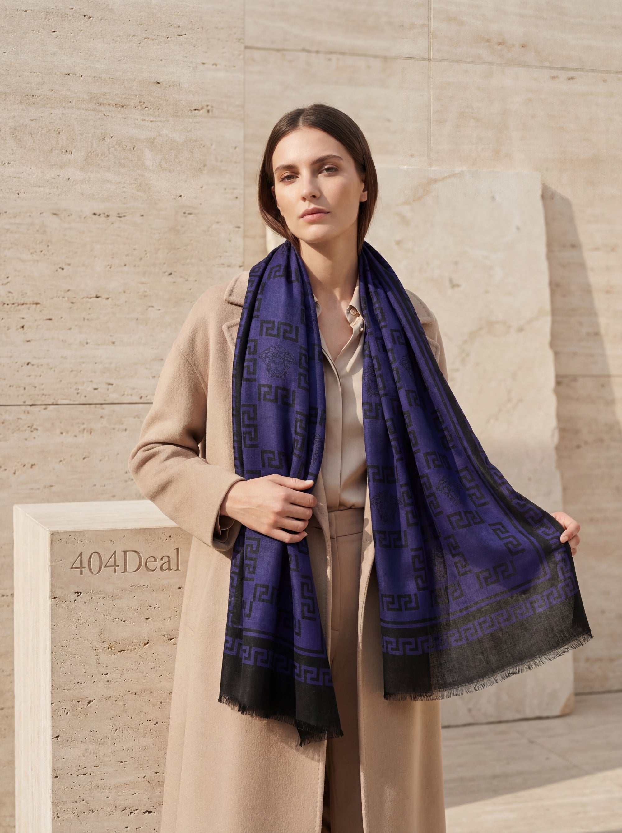 Versace  Modal Silk Scarf