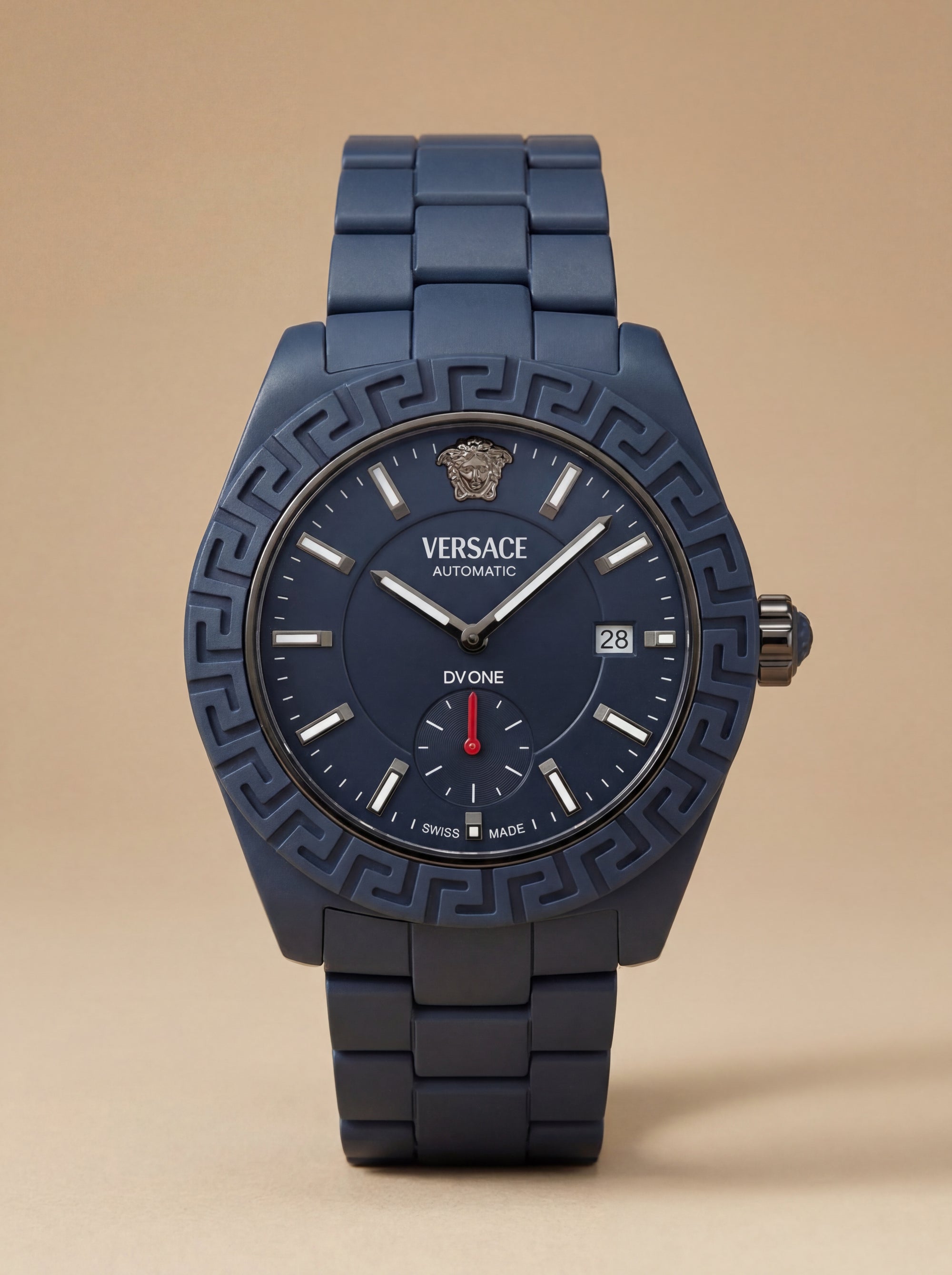 Versace Dress Watch in Blue Ceramic