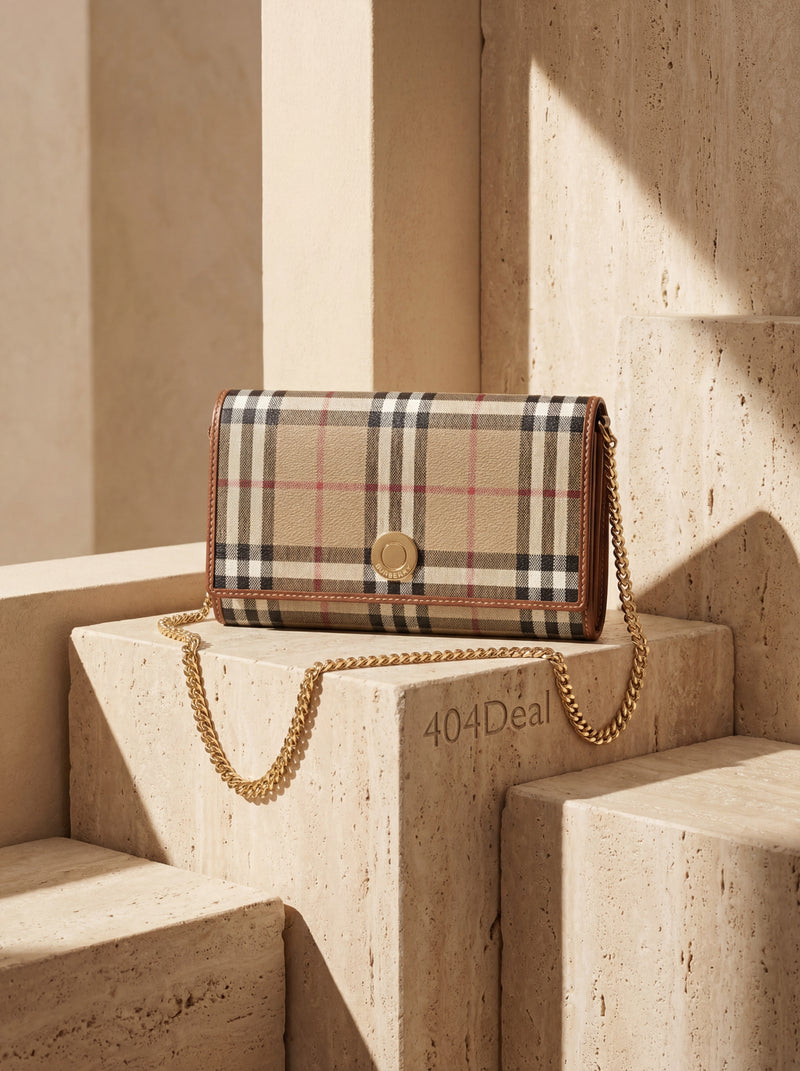 Burberry  Beige Polyethylene Wallet