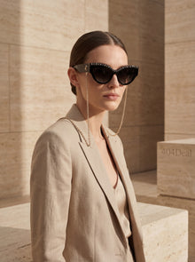 Jimmy Choo  Acetate Cat-Eye Sunglasses