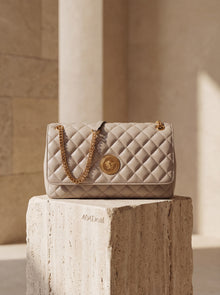 Versace  Quilted Lambskin Shoulder Bag