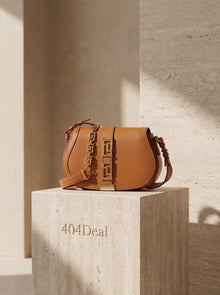 Versace  Leather Shoulder Bag