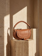 Chloé  Marcie Mini Shoulder Bag in Smooth Calf Leather
