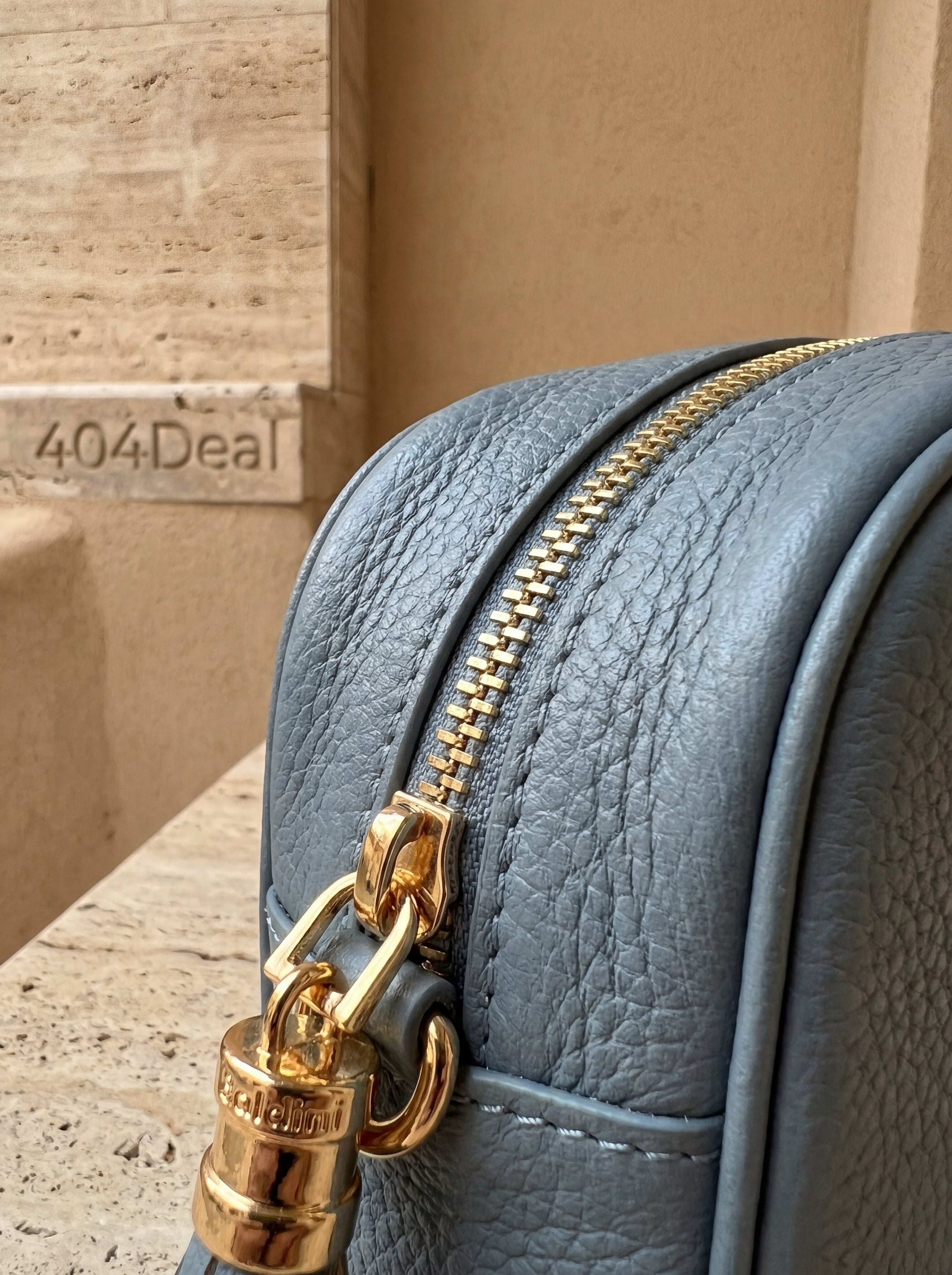 Baldinini Trend — Sac Crossbody Cuir Bleu 