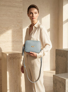 Baldinini Trend — Sac Crossbody Cuir Bleu 