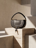 Sac porté épaule mini Marcie de Chloé en cuir de veau lisse