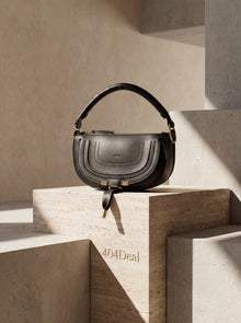 Sac porté épaule mini Marcie de Chloé en cuir de veau lisse