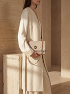 Versace  Quilted Lambskin Shoulder Bag