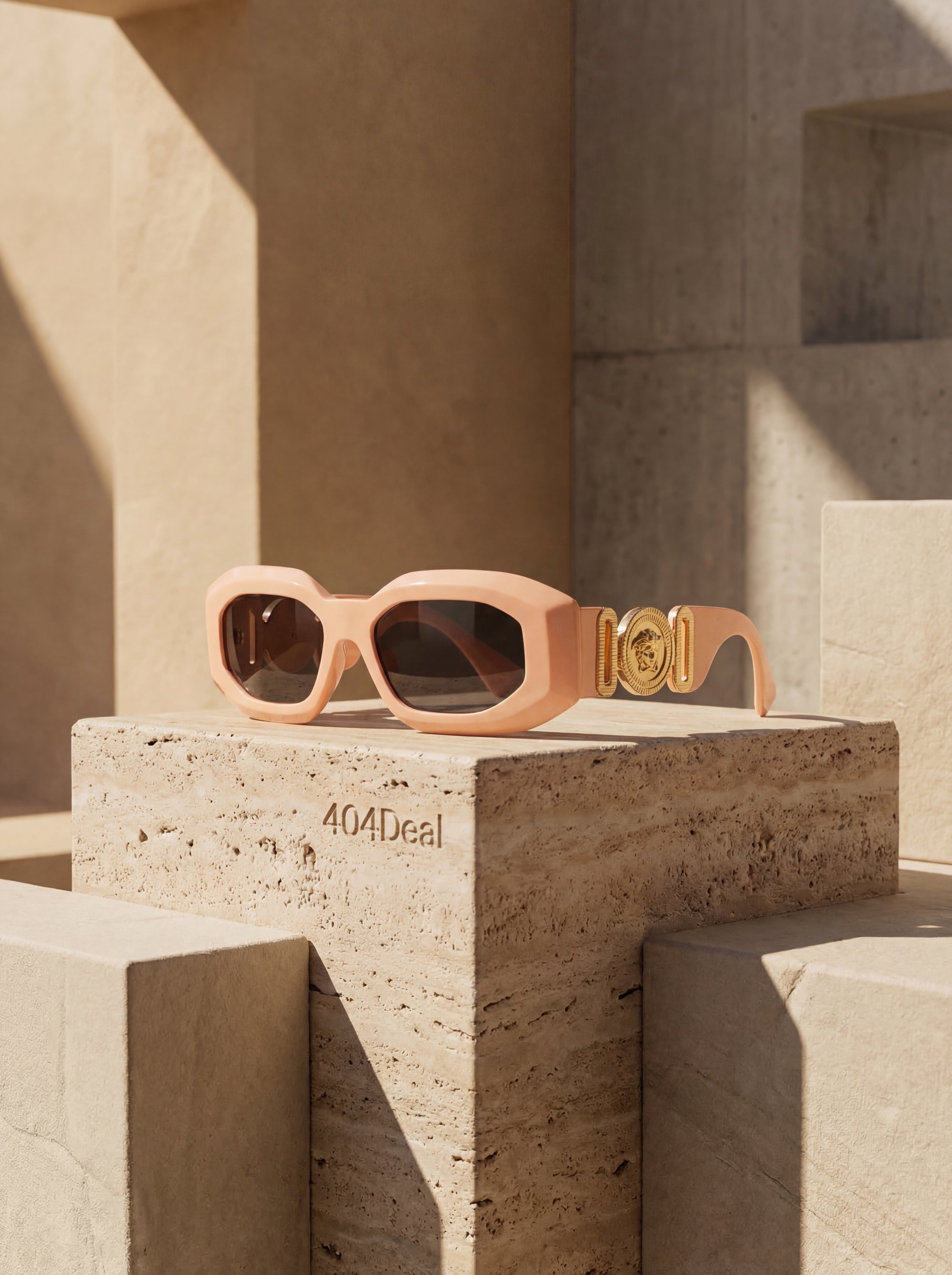 Versace  Medusa Medallion Acetate Sunglasses