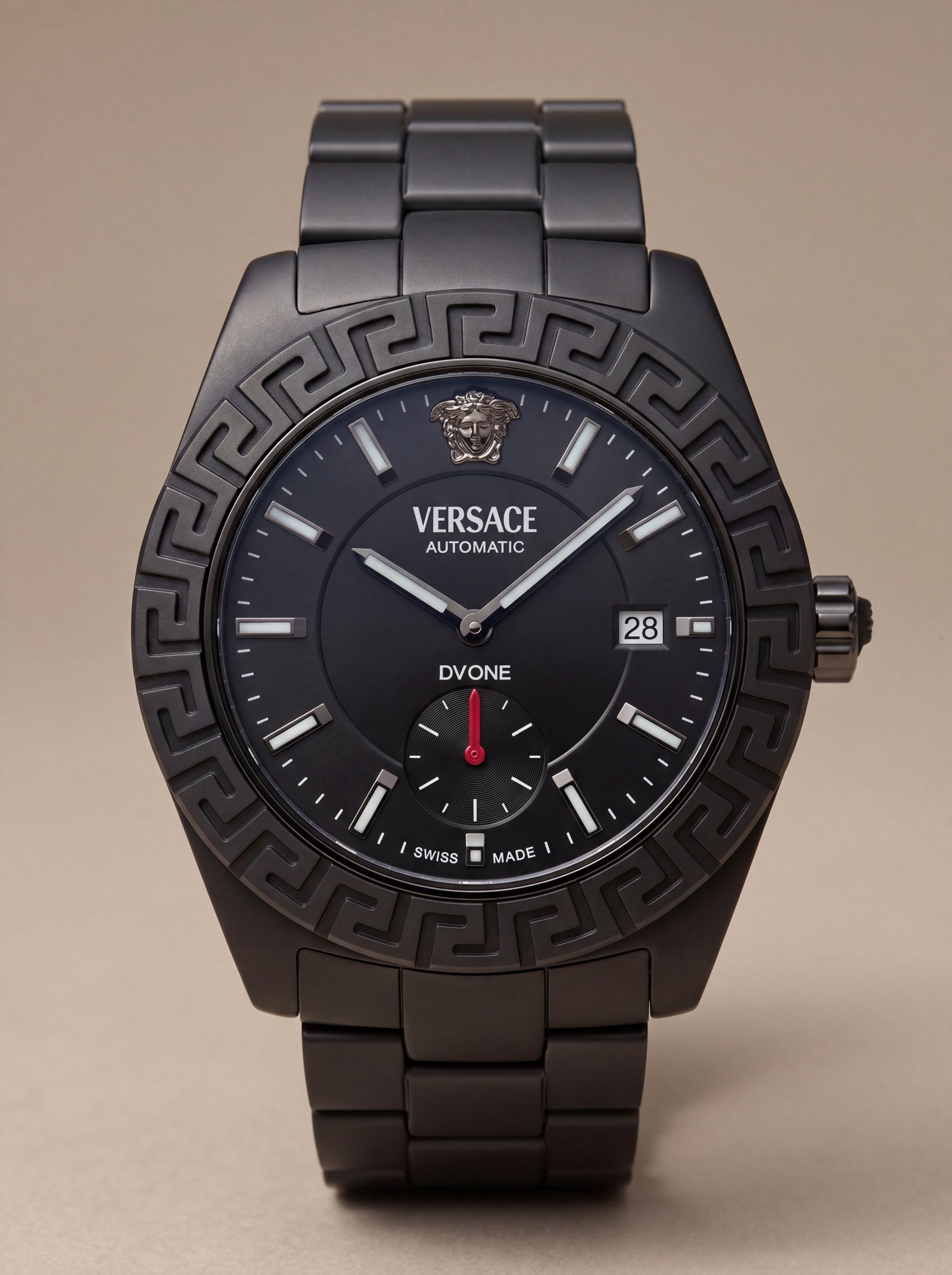Versace Dress Watch in Black Ceramic