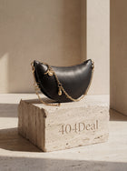 Chloé  Aries Lambskin Half-Moon Shoulder Bag