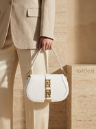 Versace Crossbody Bag in white Leather