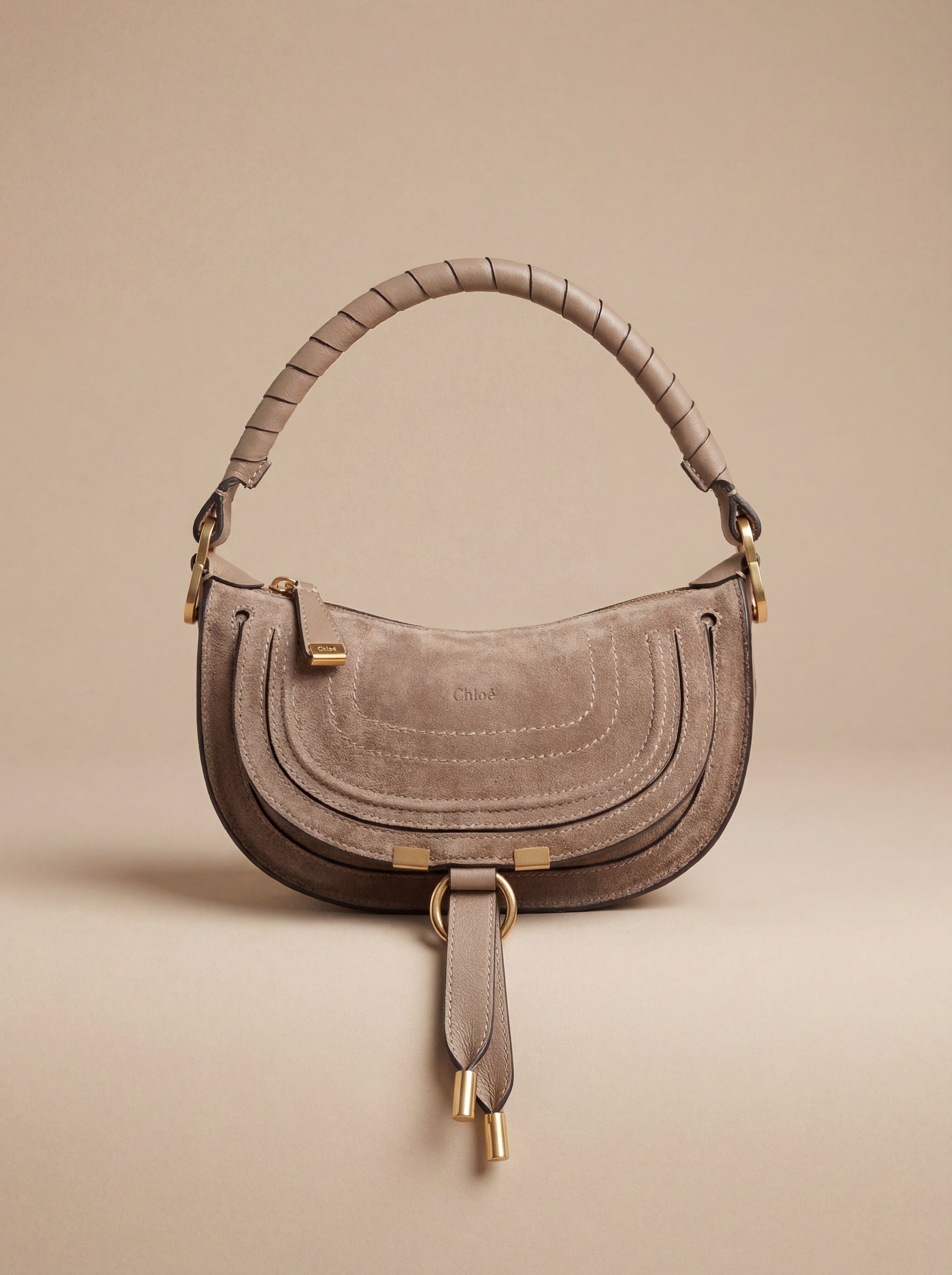Chloé  Marcie Mini Shoulder Bag in Smooth Calf Leather