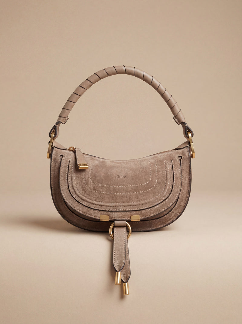 Chloé  Marcie Mini Shoulder Bag in Smooth Calf Leather