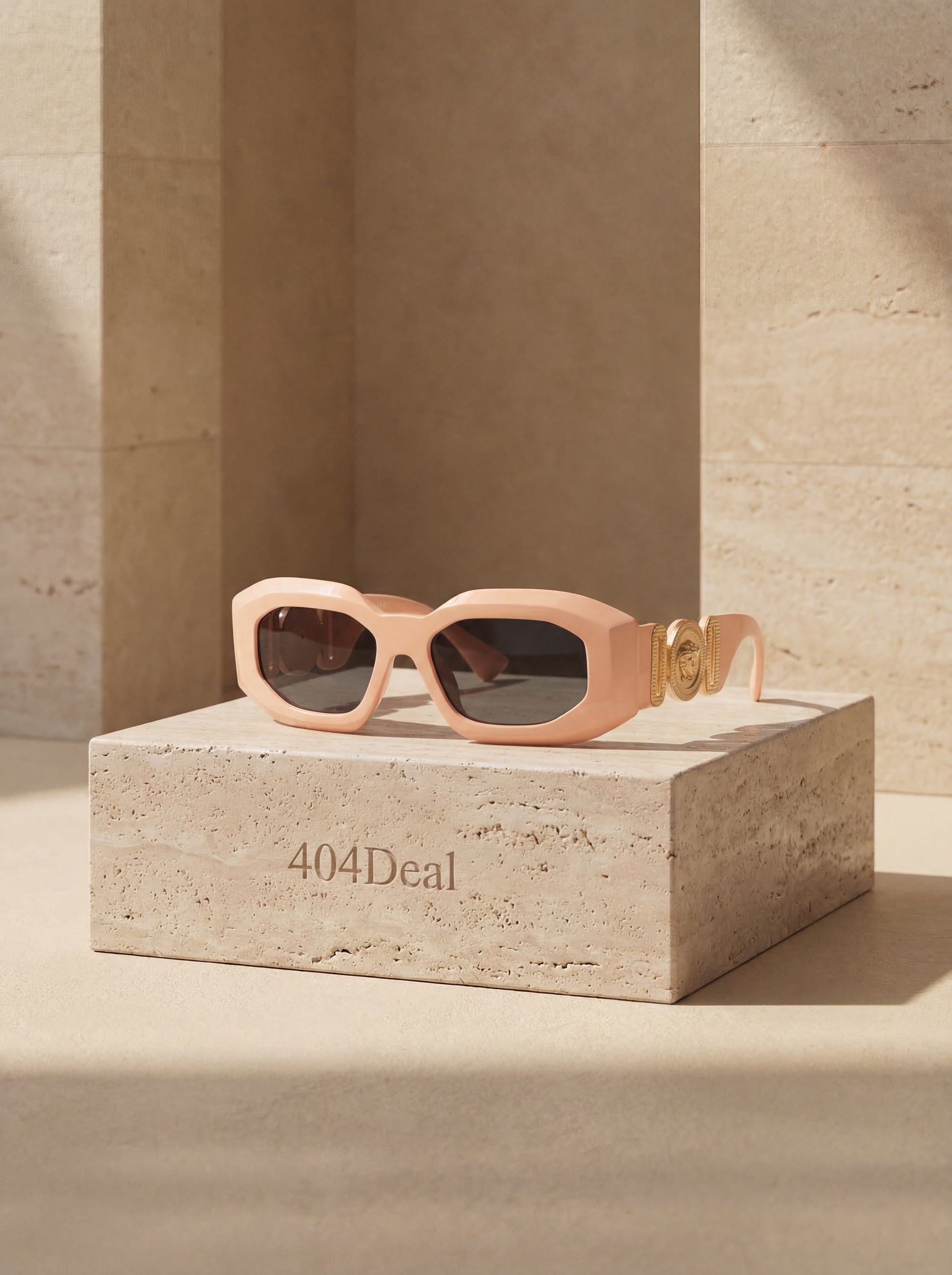 Versace  Medusa Medallion Acetate Sunglasses