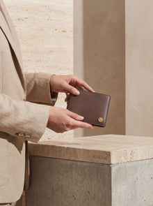 Versace  Leather Bifold Wallet