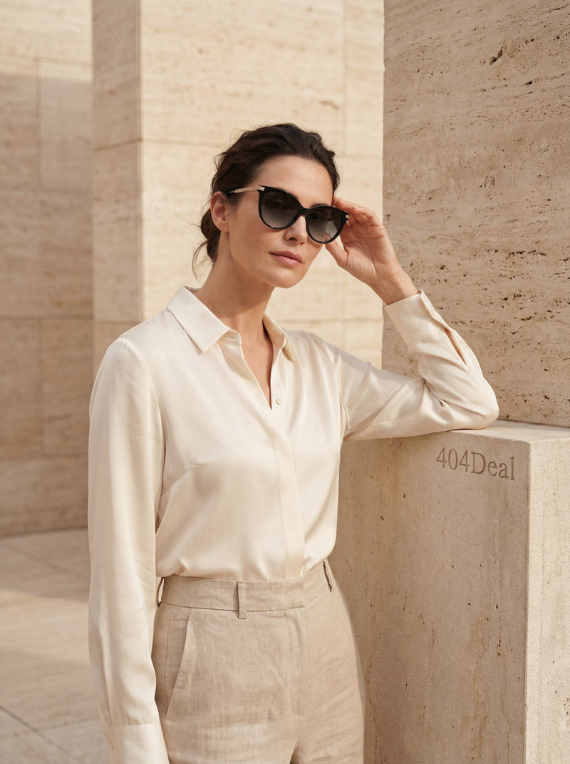 Lunettes de soleil œil-de-chat en acétate Jimmy Choo