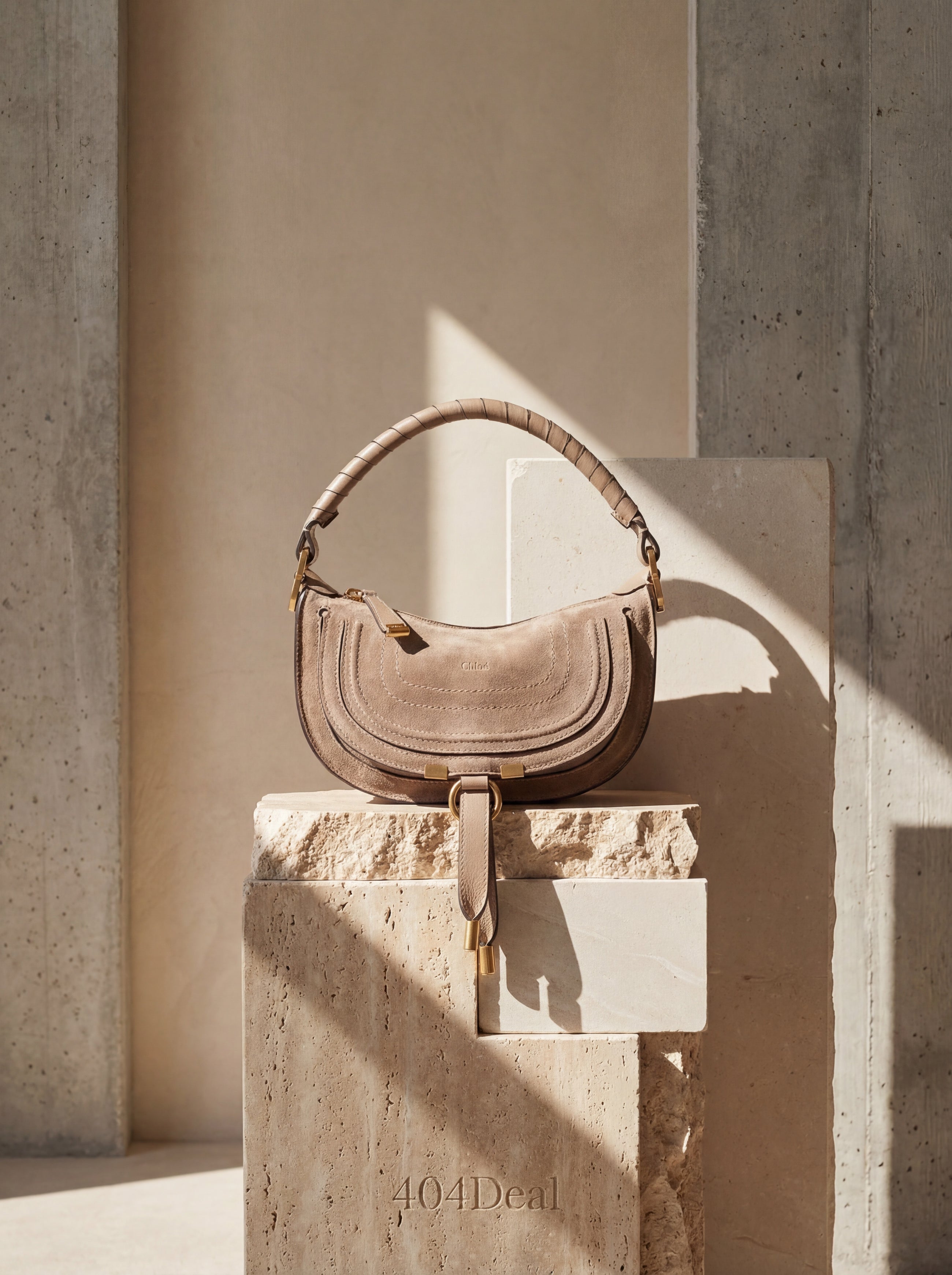 Chloé  Marcie Mini Shoulder Bag in Smooth Calf Leather