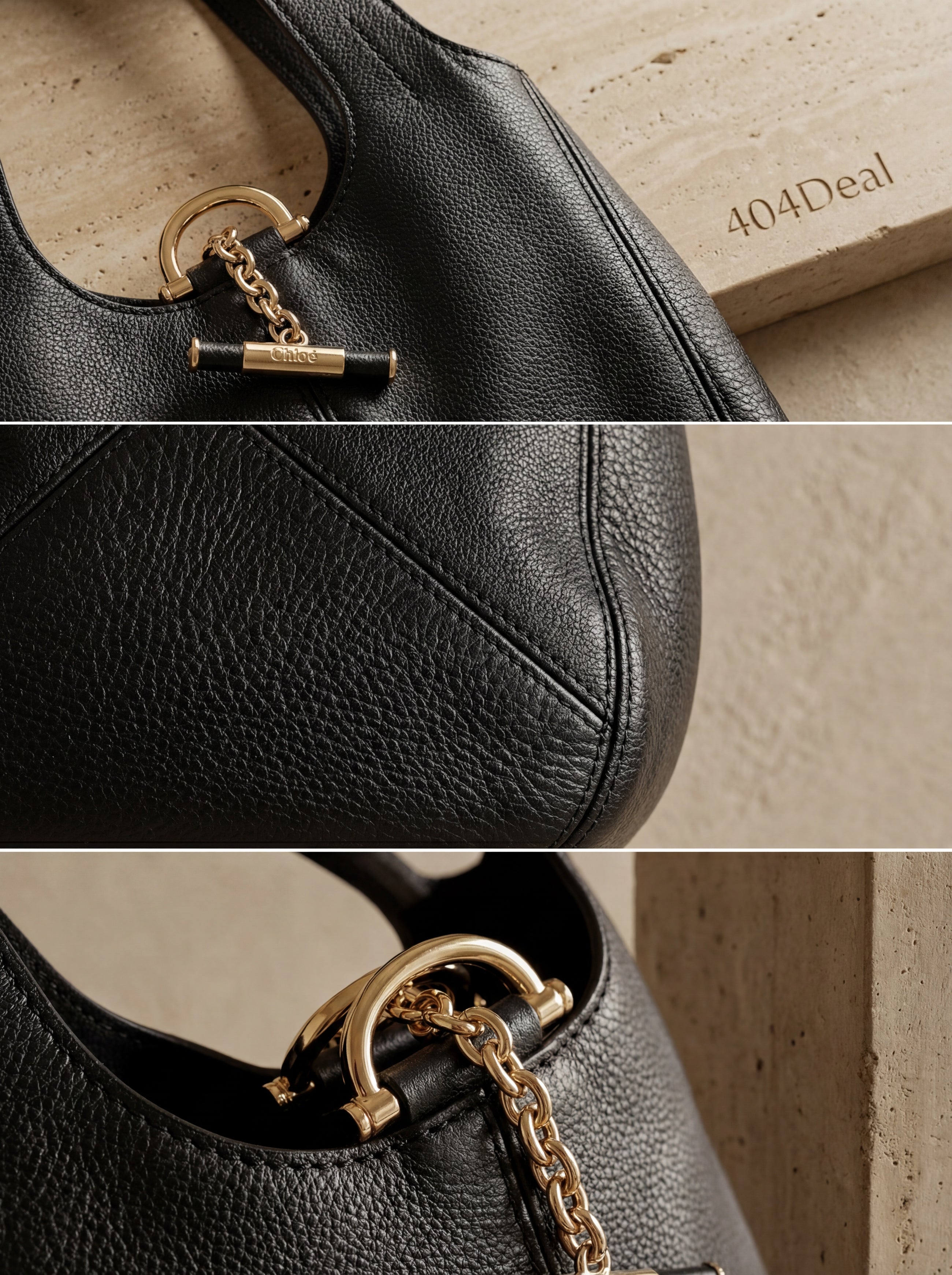 Chloé  Buffalo Leather Shoulder Bag