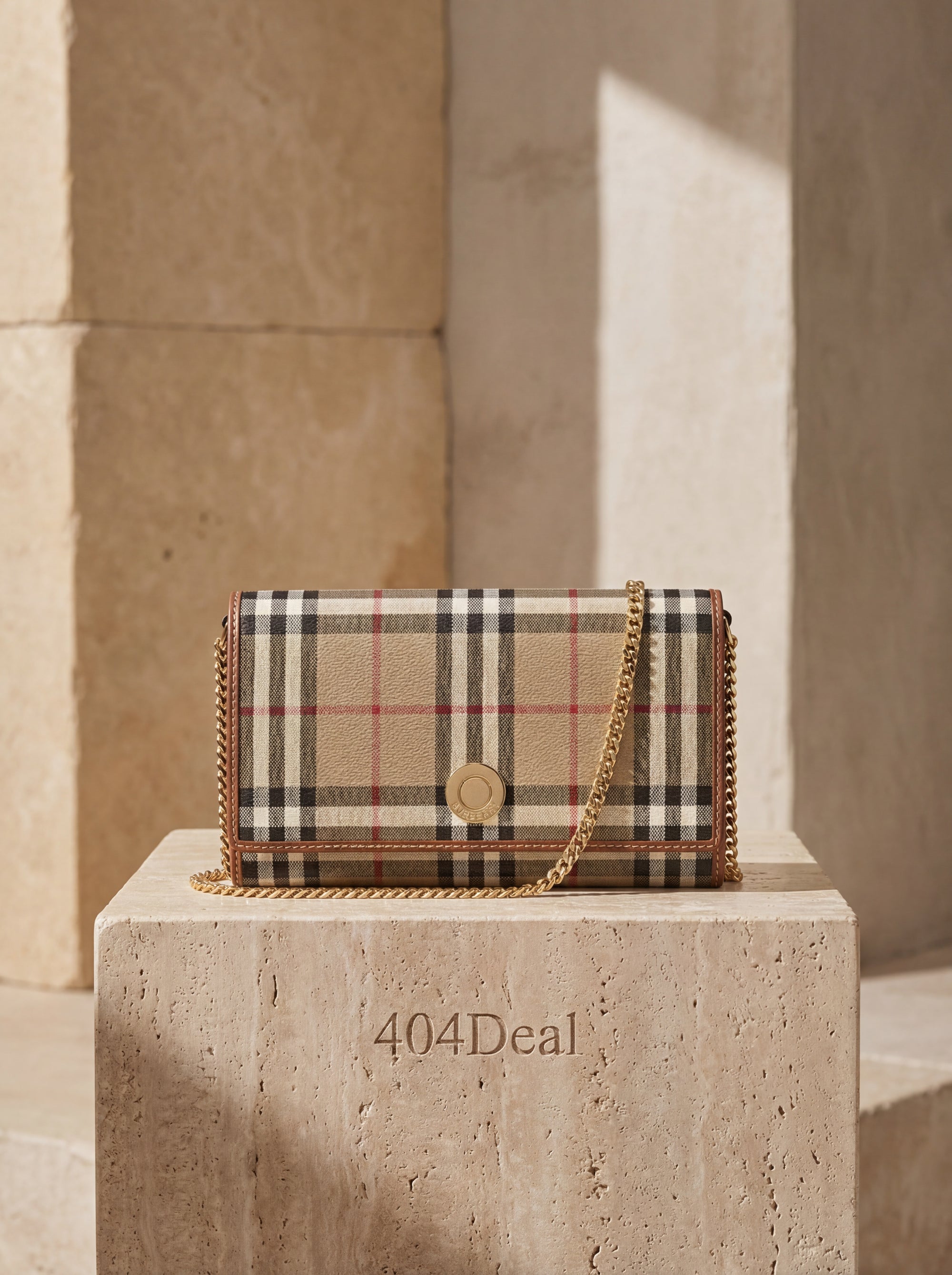 Burberry  Beige Polyethylene Wallet