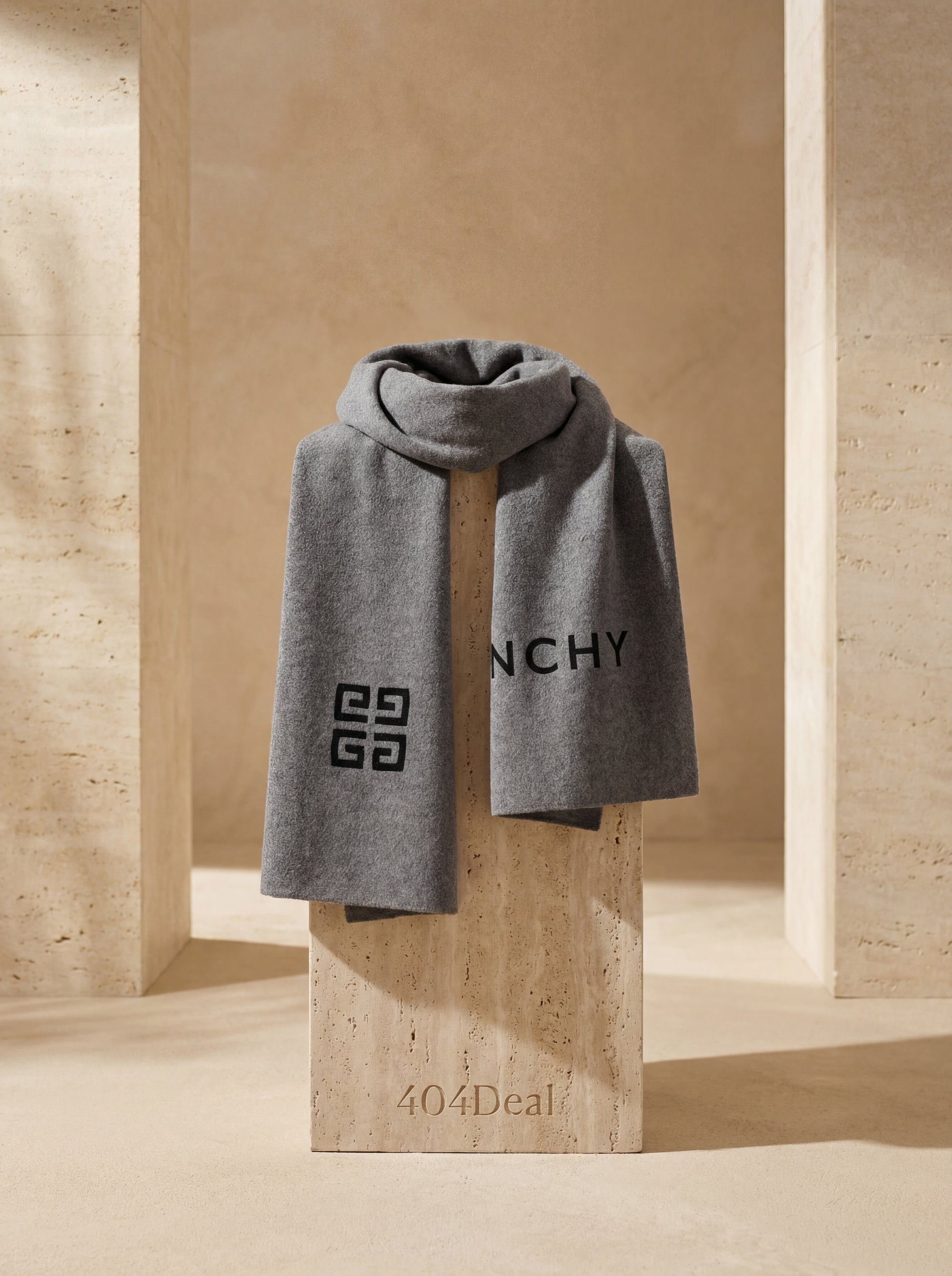 Givenchy  Wool Logo Scarf