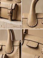 Chloé  Beige Leather Handbag