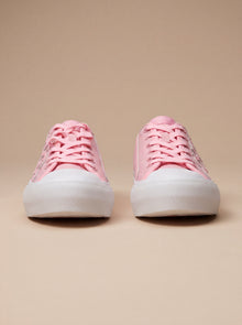 Jimmy Choo Low-Top Sneakers in Pink Fabric