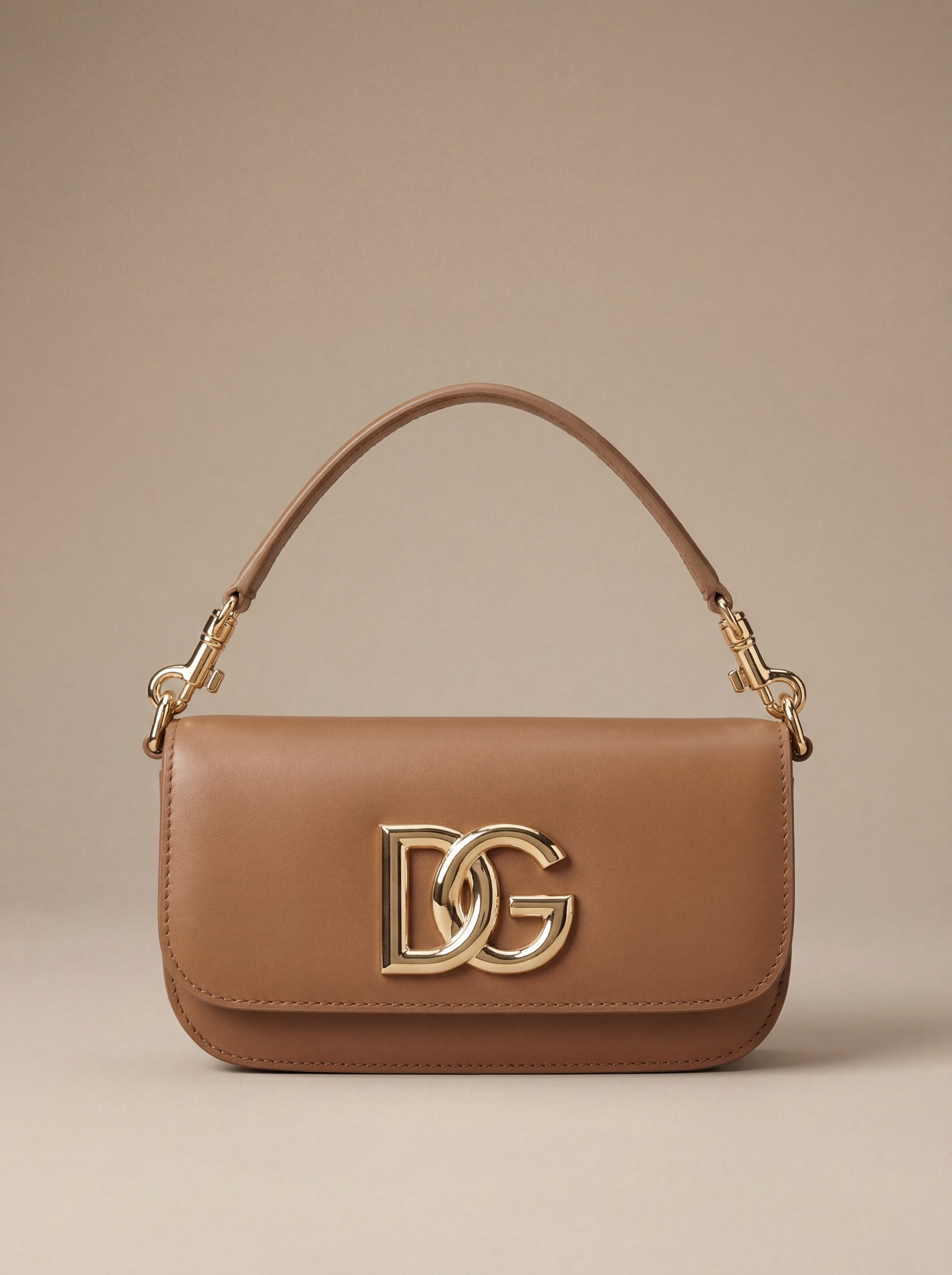 Dolce & Gabbana  Calf Leather DG Shoulder Bag