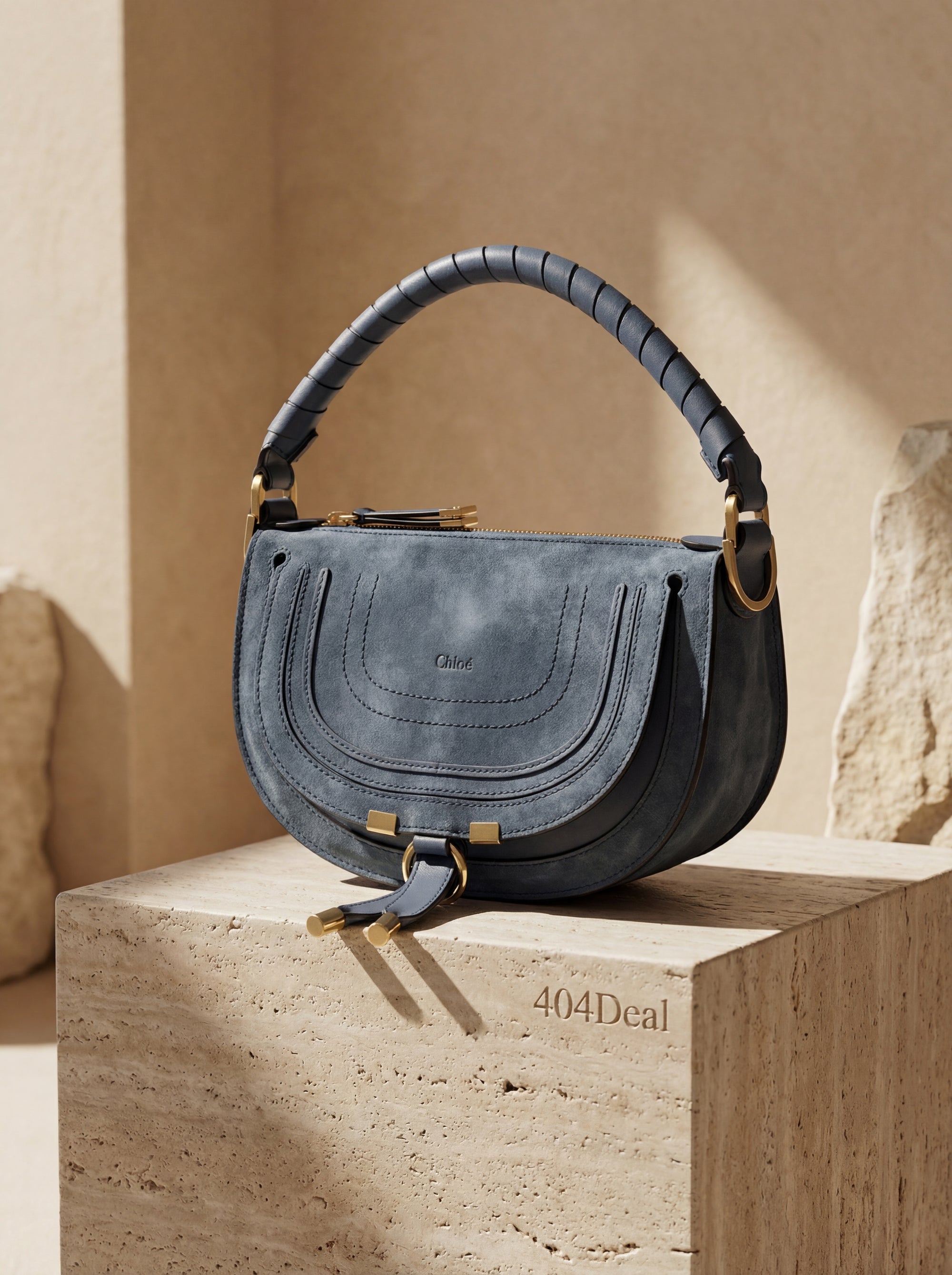 Chloé  Marcie Mini Shoulder Bag in Smooth Calf Leather