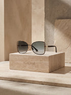 Jimmy Choo  Bicolor Metal Sunglasses