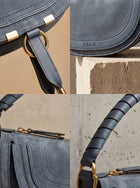 Chloé  Marcie Mini Shoulder Bag in Smooth Calf Leather