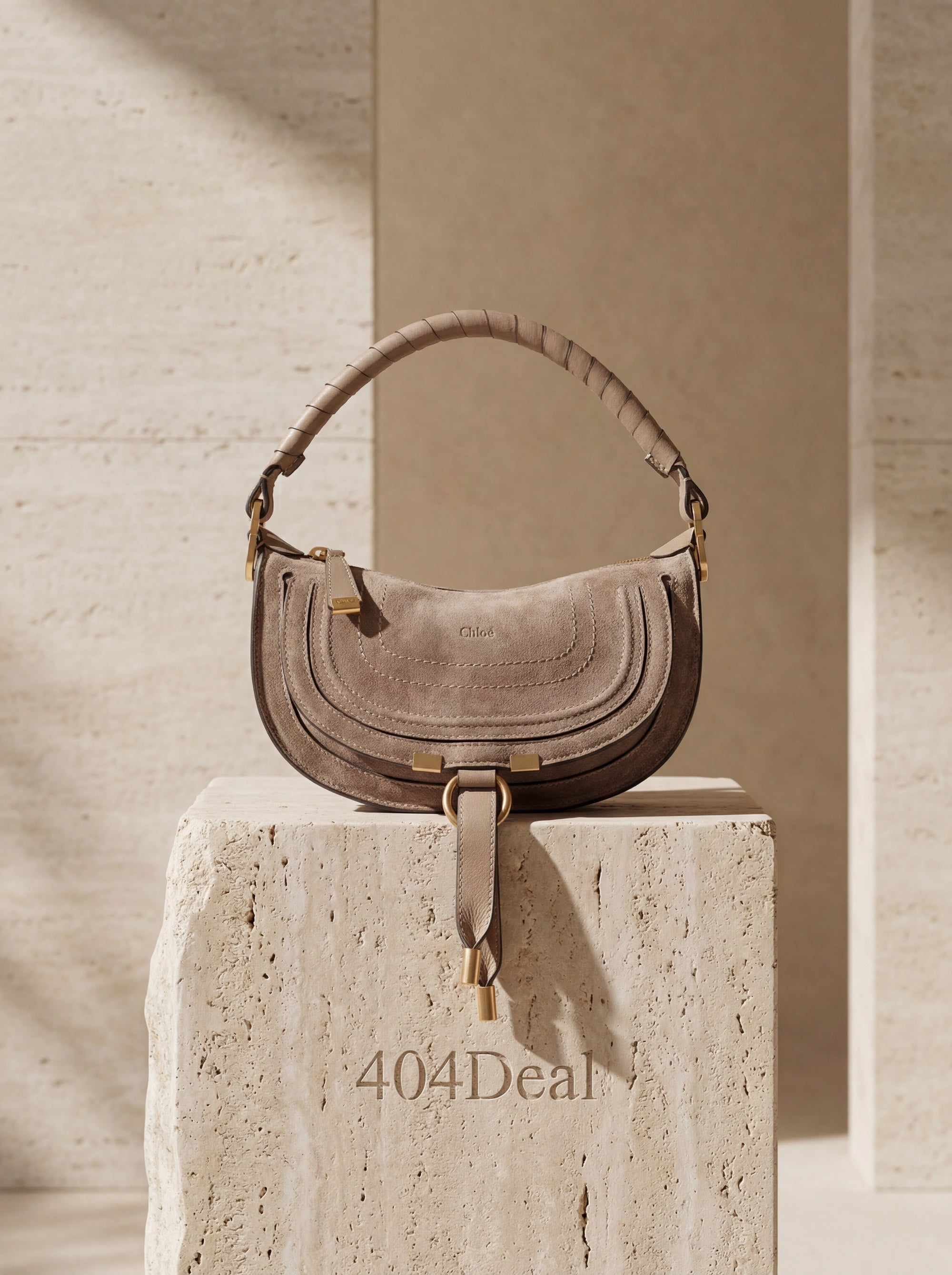 Chloé  Marcie Mini Shoulder Bag in Smooth Calf Leather
