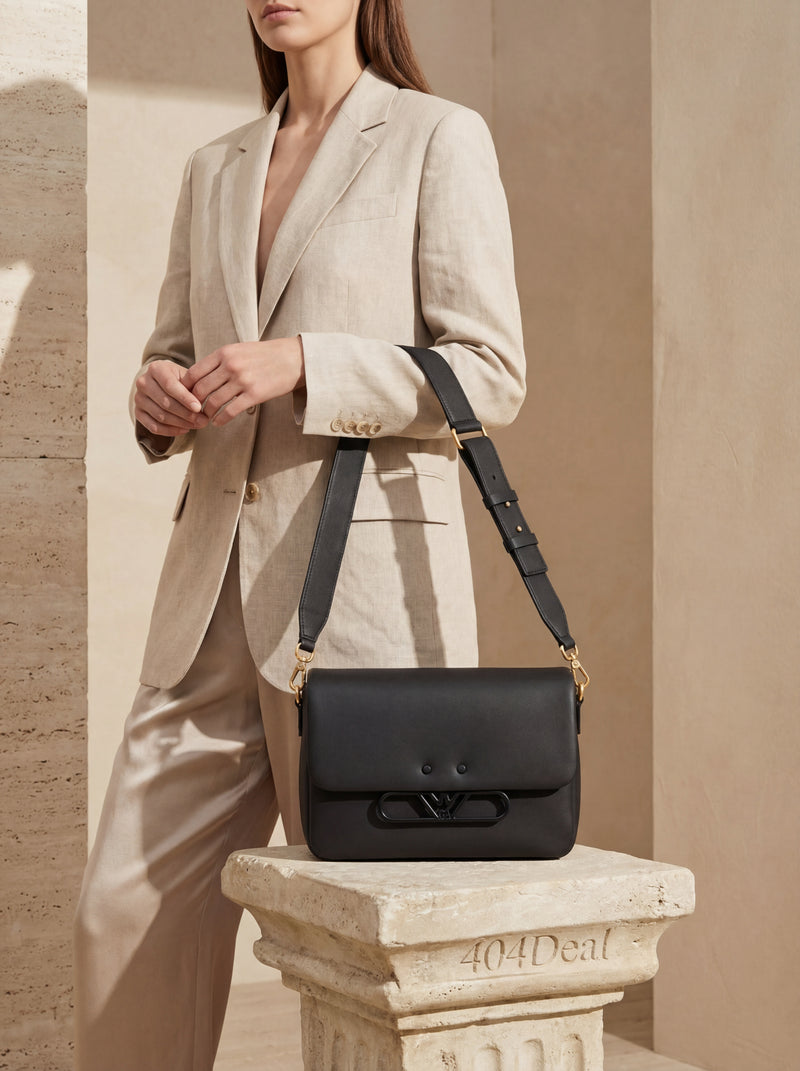 Emporio Armani  Bovine Leather Crossbody Bag