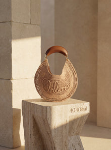 Chloé  Raffia Logo Summer Shoulder Bag